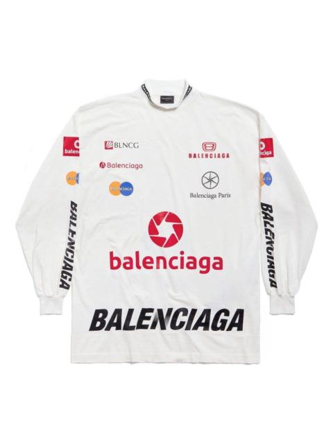 BALENCIAGA (WMNS) Balenciaga Top League Long Sleeve T-shirt 'White' 767879TPVE99000