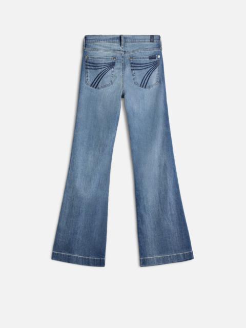 7 For All Mankind Tailorless Dojo in Distressed Authentic Light