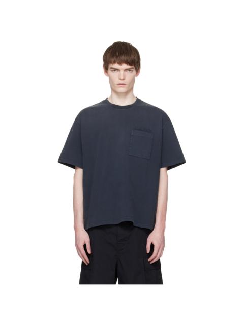 Marni Black Cotton 'Marni Patches' T-shirt
