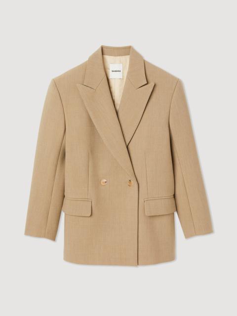 Sandro Oversized tailored jacket