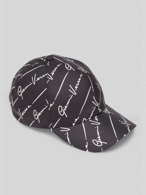 VERSACE GV Signature Print Cap