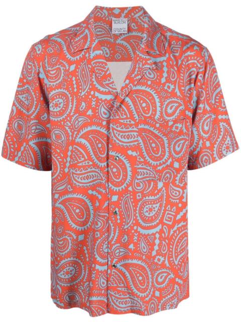 Marcelo Burlon County Of Milan paisley-print shirt