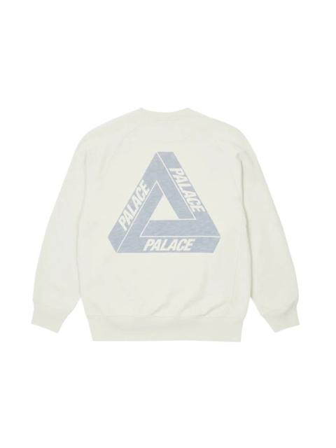 PALACE Palace Tri-Ferg Slub Crew White