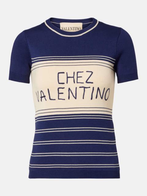 Valentino Chez Valentino cotton T-shirt