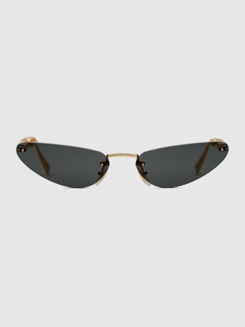 GUCCI Cat-eye frame sunglasses