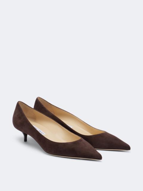 JIMMY CHOO Amelia suede pumps