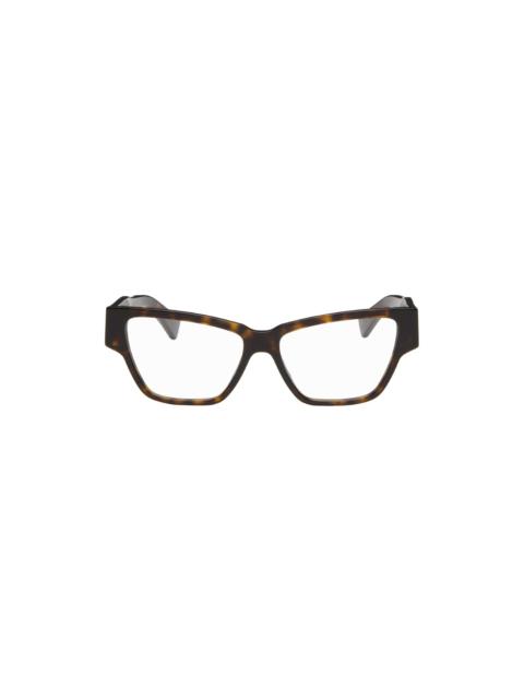 Brown Cat-Eye Glasses