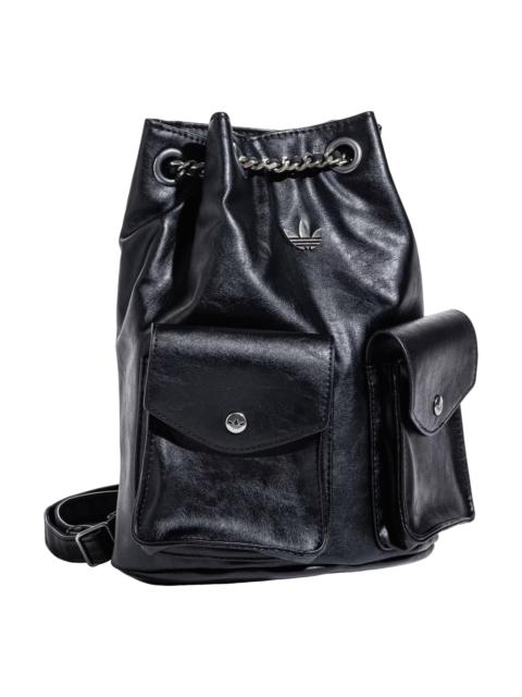 adidas (WMNS) adidas Originals Polyurethane Backpack 8L 'Black' KW4750