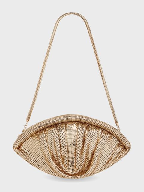 GOLD MESH EVENING CLUTCH