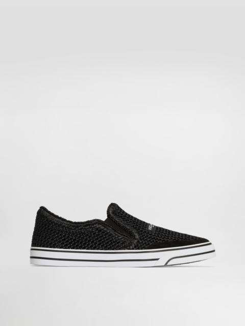 Dolce & Gabbana DG Sailing sneakers in raffia