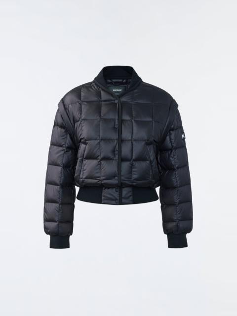 MACKAGE ANI 2-in-1 recycled E3-Lite down bomber jacket