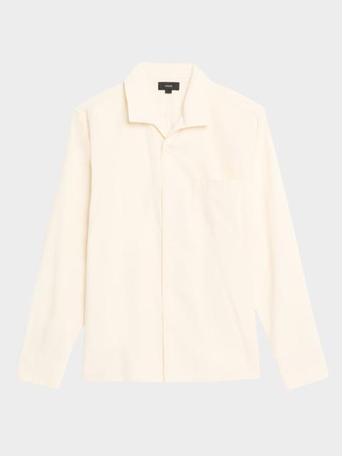 Vince Men's Cotton Chambray Casual Button-Down Shirt