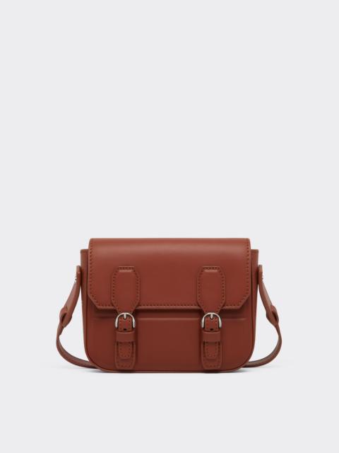 Ferrari Mini leather messenger bag