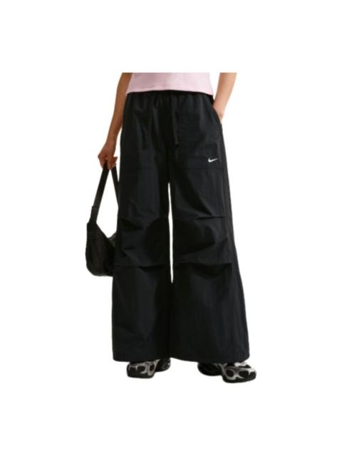 Nike (WMNS) Nike Sportswear Loose Mid-Rise Structured Pants 'Black' IR1639-010