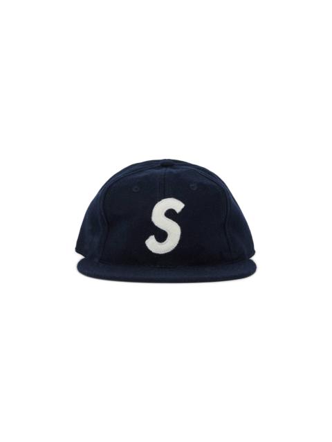 Supreme x Ebbets S Logo Fitted 6-Panel 'Navy'