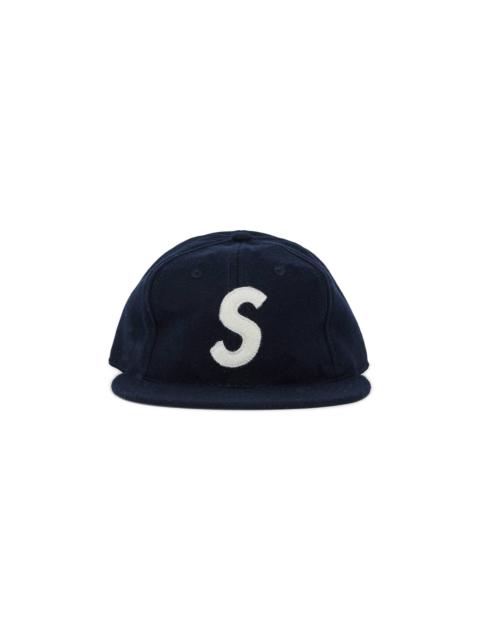 Supreme Supreme x Ebbets S Logo Fitted 6-Panel 'Navy' | REVERSIBLE