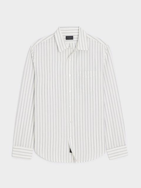 TODD SNYDER Cotton-Linen Sport Shirt