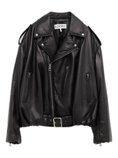 Loewe zipped belted jacket