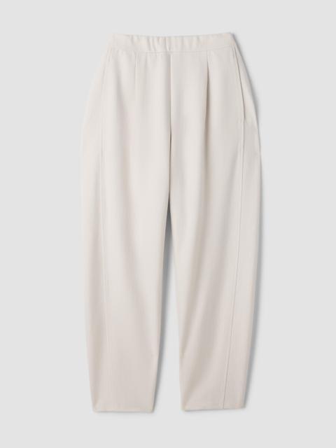 EILEEN FISHER Felted Wool Jersey Lantern Pant in Regenerative Wool