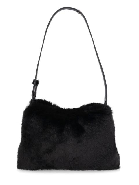 Mini Puffin faux fur bag