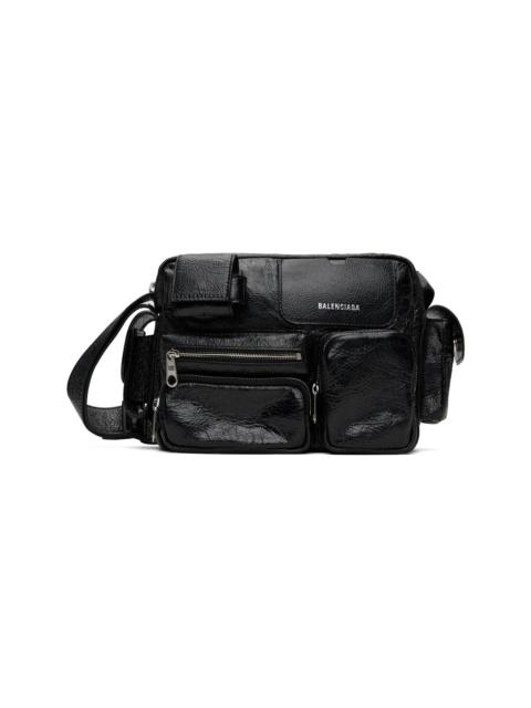 BALENCIAGA Black Superbusy Camera Bag