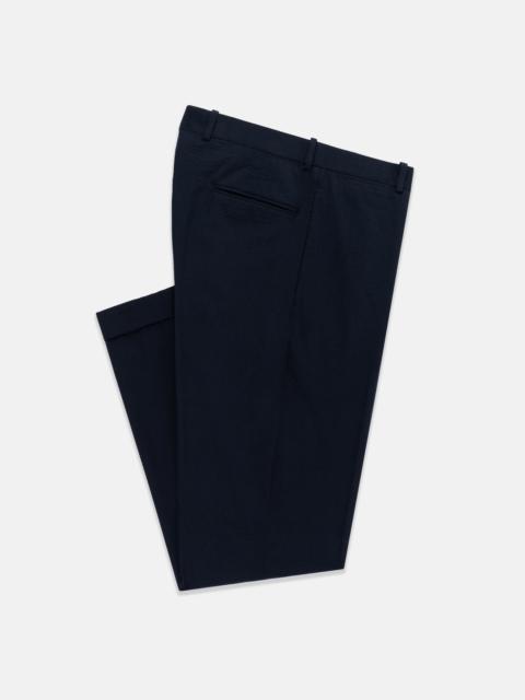 J. PRESS MADE-IN-CANADA NAVY SEERSUCKER TROUSERS
