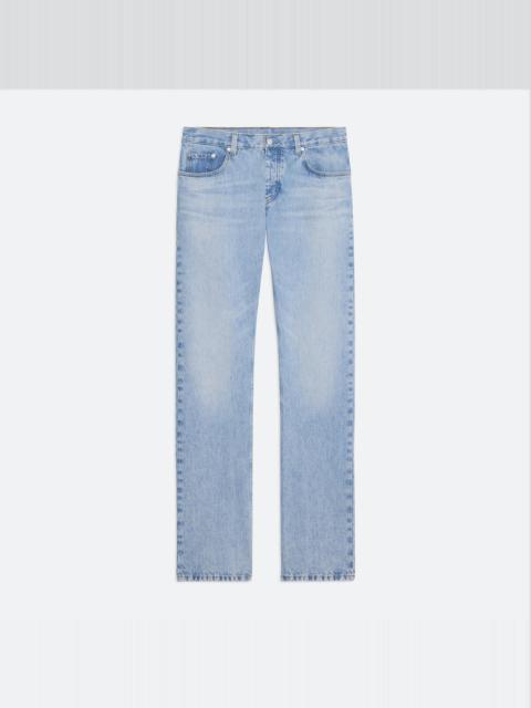 LOW-RISE STRAIGHT JEANS