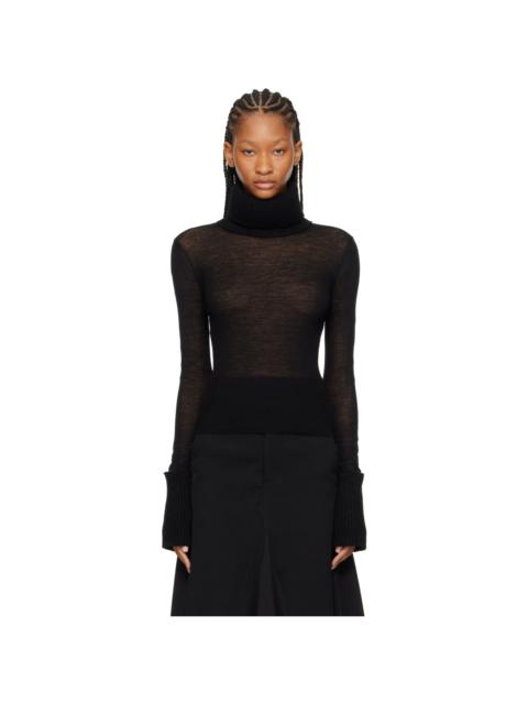 Our Legacy Black Inverse Turtleneck