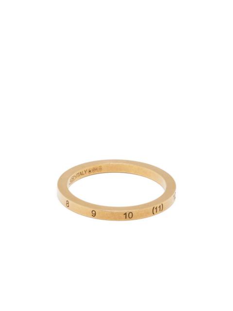 Maison Margiela Numerical semi-polished ring