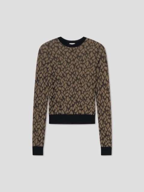 Nanushka Sheer Cotton Crew-Neck Jumper