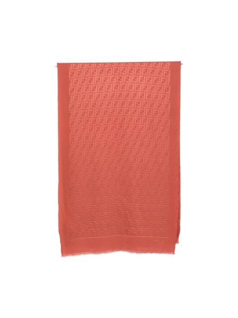 FENDI FF silk stole