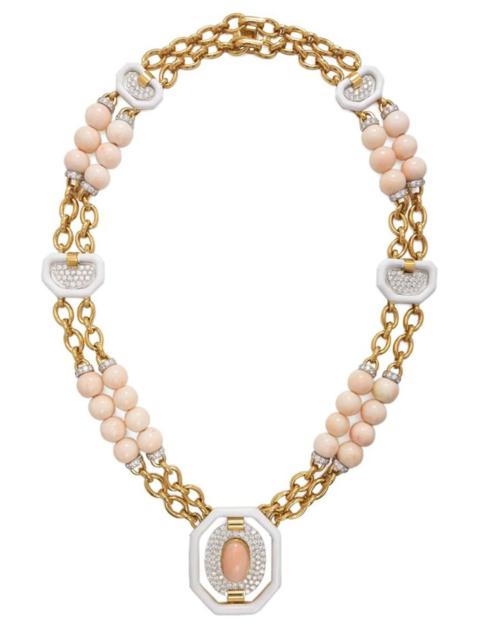 DAVID WEBB Summer Necklace