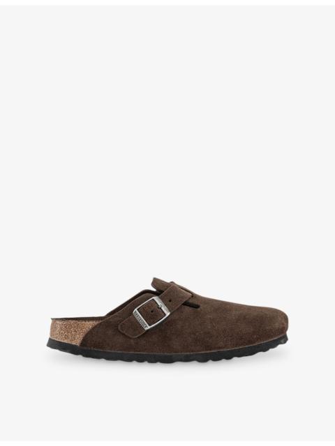 BIRKENSTOCK Boston Suede Clogs