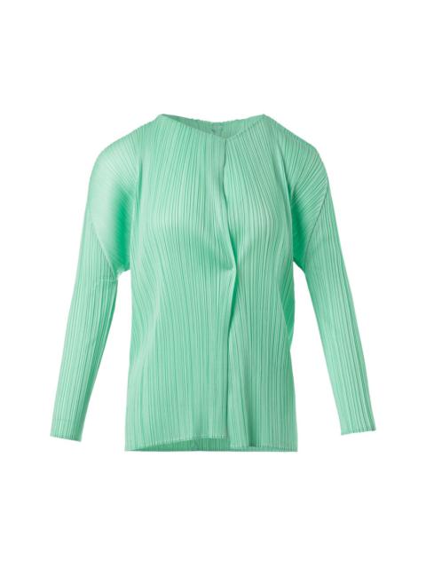 Pleats Please Issey Miyake MONTHLY COLORS : MARCH Cardigan