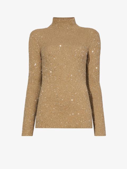 Proenza Schouler Sequin Knit Sweater