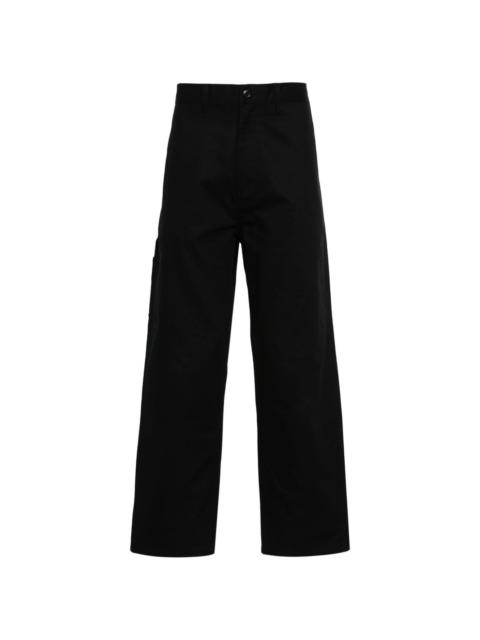 Midland logo-patch trousers