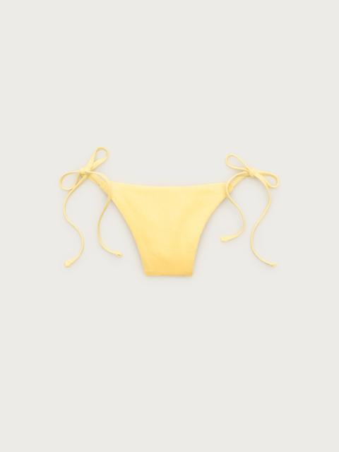 J.CREW Cheeky string bikini bottom in towel terry