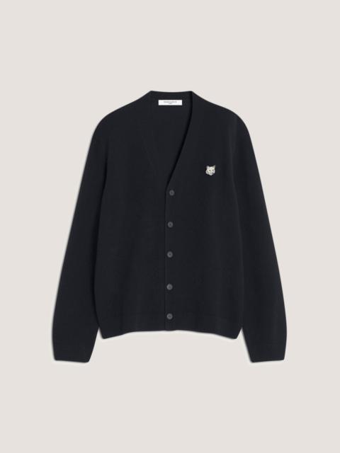 Maison Kitsuné FOX HEAD MILANO LAMBSWOOL CARDIGAN
