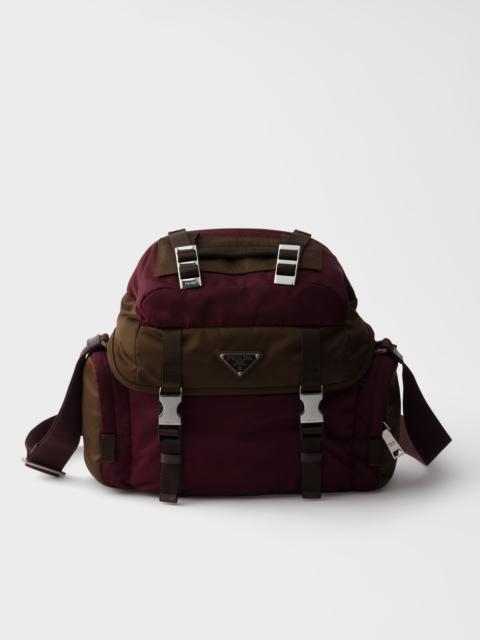 Prada Re-Nylon and leather shoulder bag