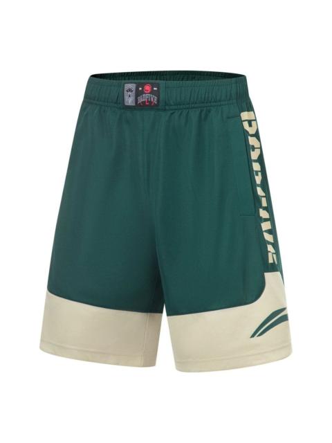 Li-Ning Li-Ning BadFive Basketball Competition Shorts 'Green Yellow' AAPT525-1