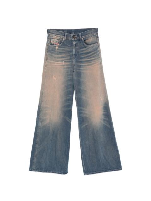 Diesel faded distressed-effect jeans