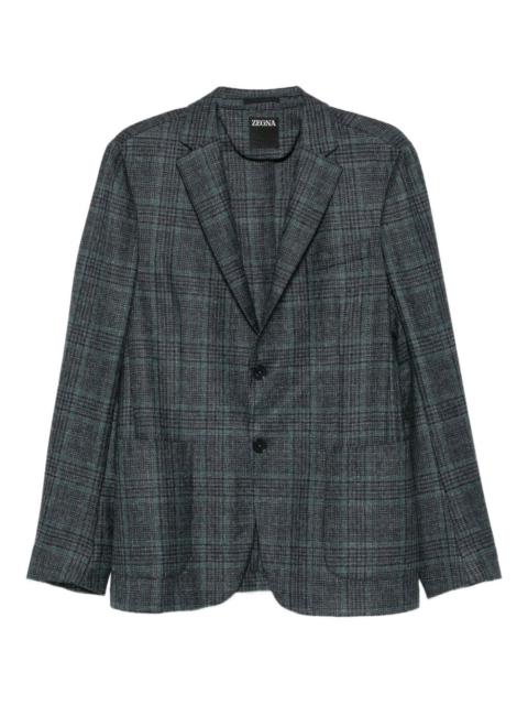 ZEGNA plaid-pattern jacket