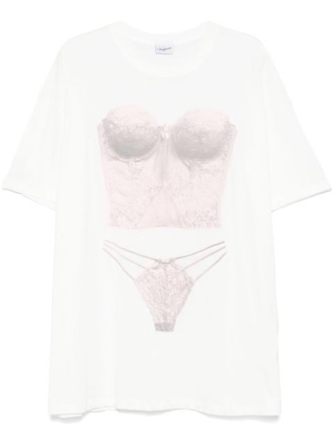 VAQUERA lingerie tall T-shirt
