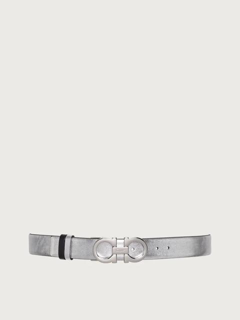 FERRAGAMO REVERSIBLE AND ADJUSTABLE GANCINI BELT