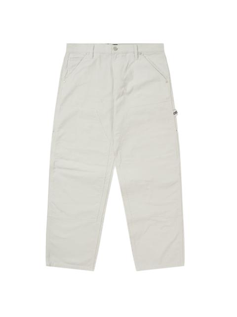 PALACE NEEDLE CORD DOUBLE KNEE PANT GREY