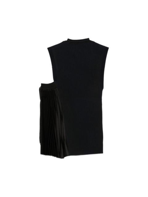 EMPORIO ARMANI Pleated tank top