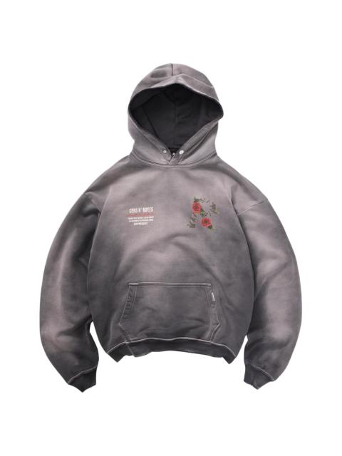 REPRESENT Represent x Guns N 장미 독점 투어 인쇄 코튼 - 제리 Hoody