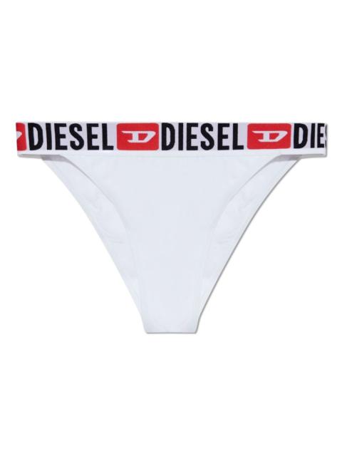 Diesel logo-waistband bikini brief