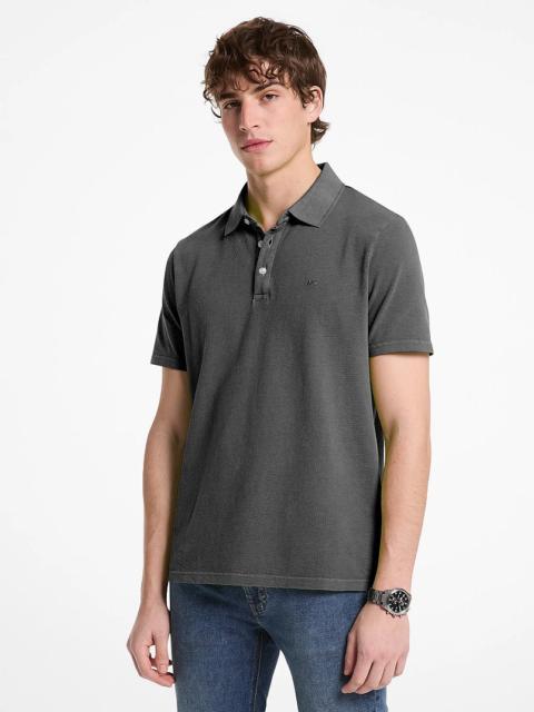 MICHAEL KORS Cotton Piqué Polo Shirt