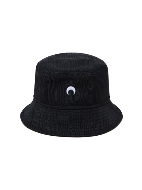 logo-embroidered cotton bucket hat